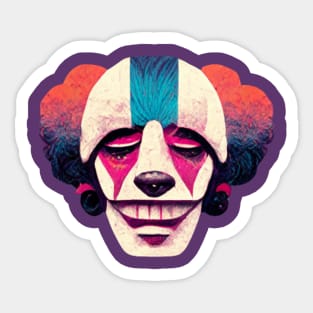 Shamee The Clown Faced Thriller Comfortably Plumb Pie Ltd Variant Sticker